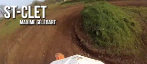 VIDEO: Gopro St-Clet avec Max Gélébart