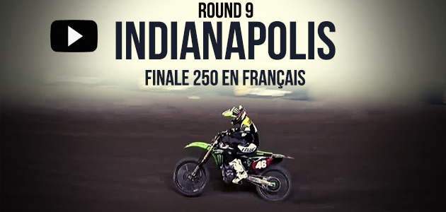 VIDÉO: La finale 250 du Supercross d’Indianapolis en Français