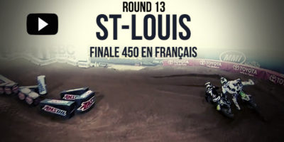 VIDEO: La Finale 450 du Supercross de St-Louis en Français | Rd13