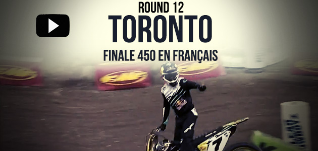 VIDEO: La finale 450 du Supercross de Toronto | Rd12