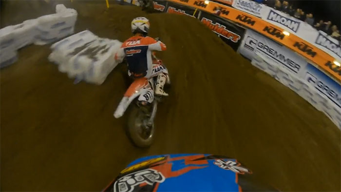VIDEO: Dans la roue de Jason Clermont aux Pays-Bas