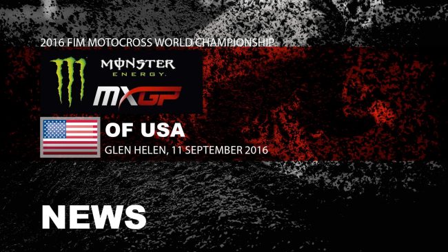 Monster Energy MXGP Glen Helen Highlights 2016